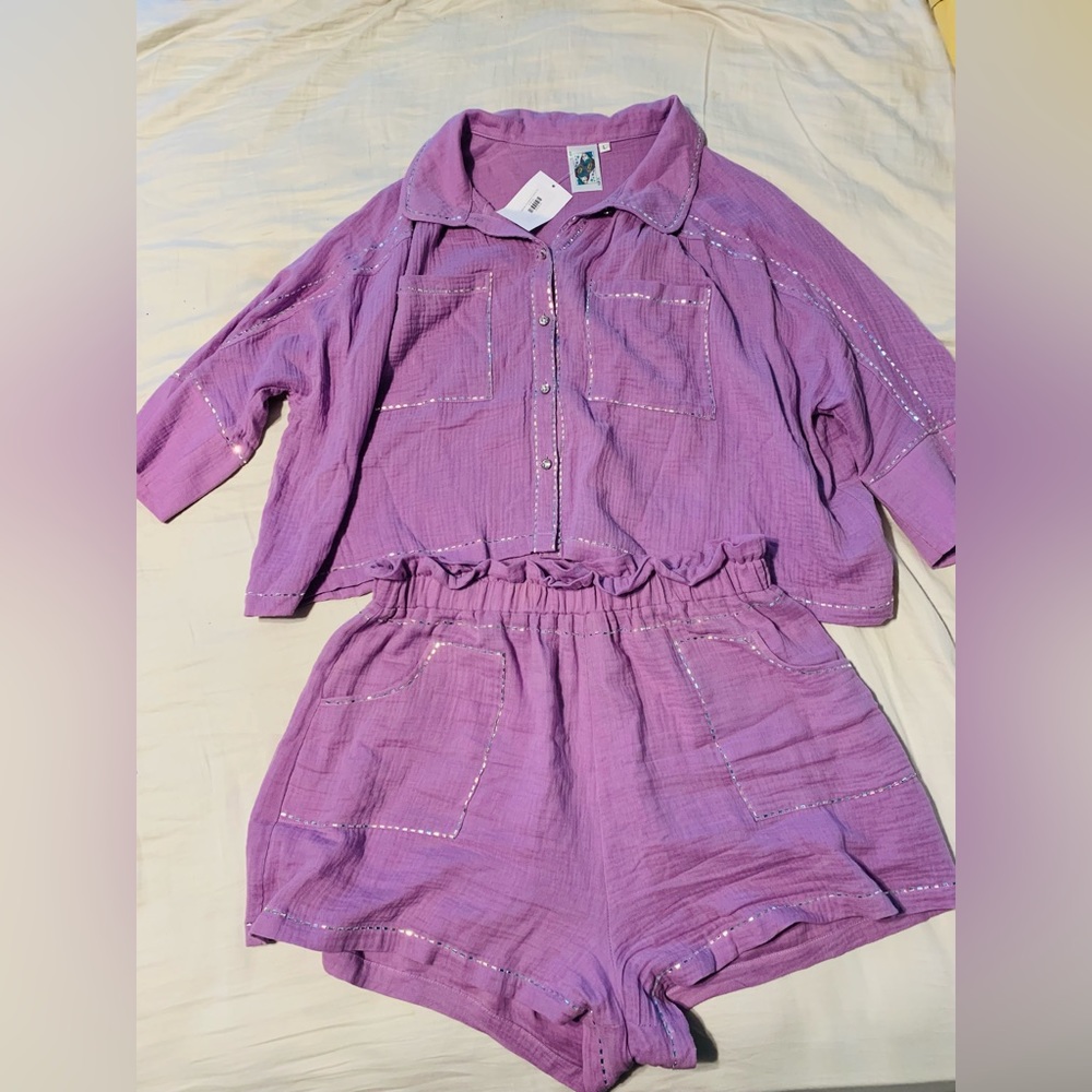 Lavender QOS Rhinestone Set